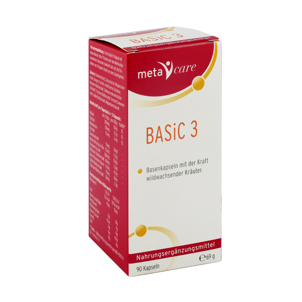 Metacare BASiC 3 Kapseln 90 Stk. - 90 Stück