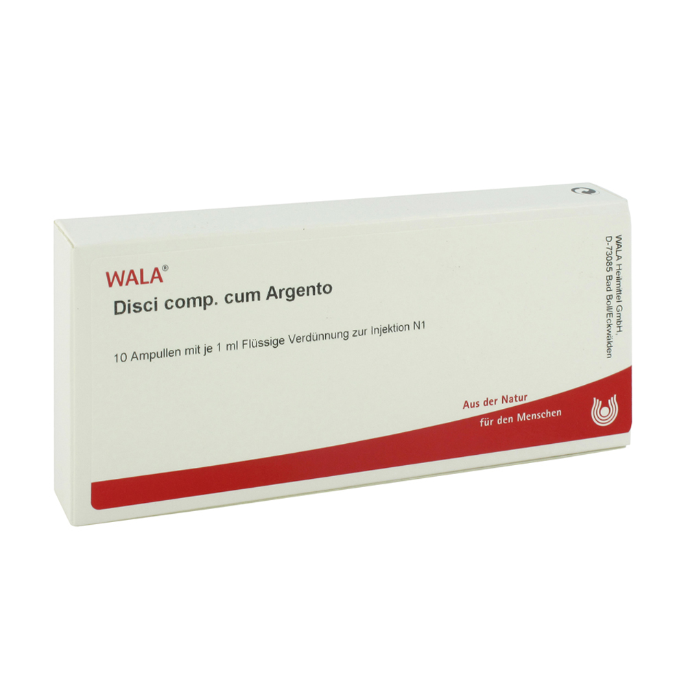 Wala Disci Comp. C Argento Ampullen 10 Stk. - 10 Stück