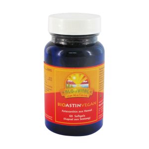 Algavital Bioastin Vegan Softgels Astaxanthin 60 Stk. - 60 Stück
