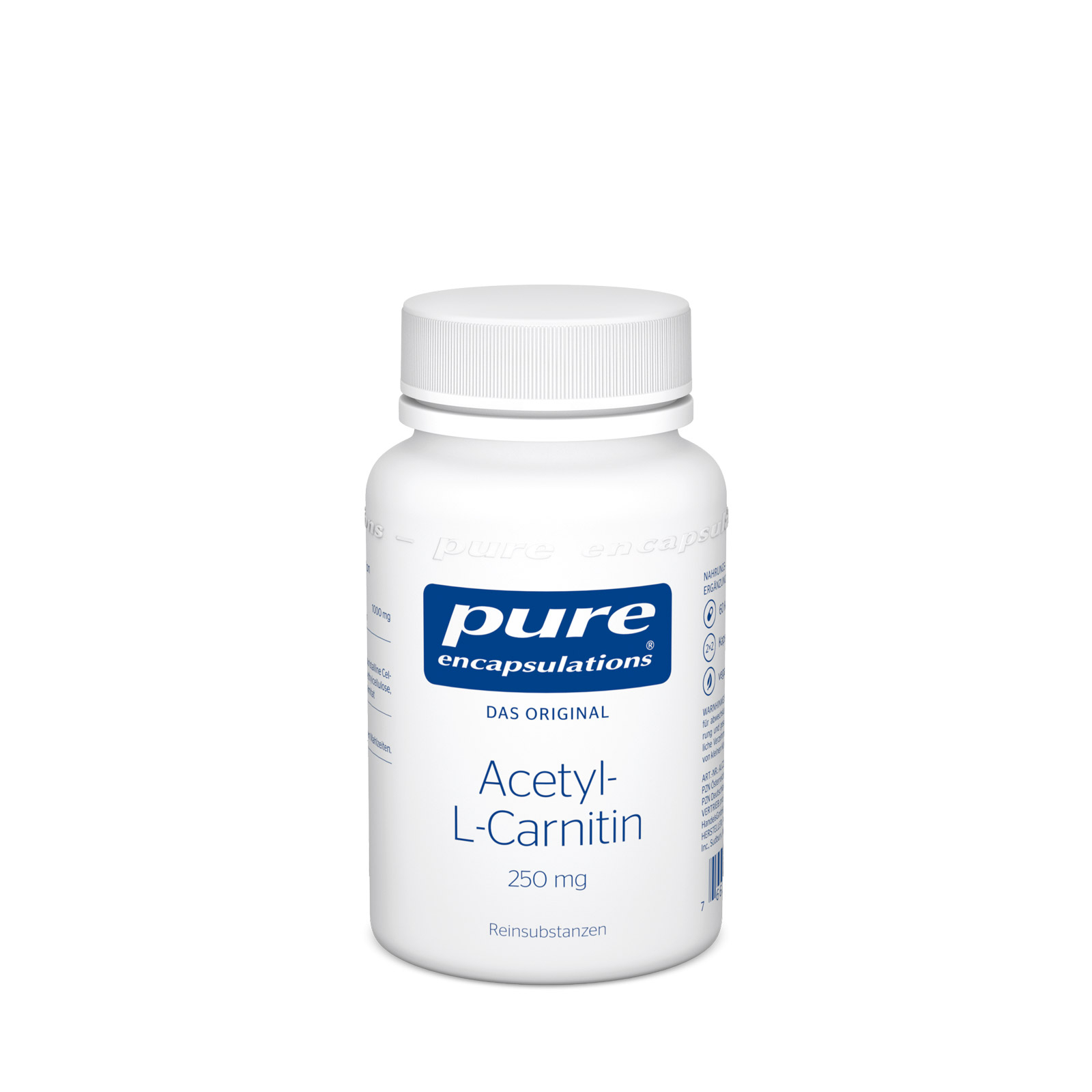 Pure Encapsulations Acetyl-L-Carnitin 250 mg 60 Stk. - 60 Stück