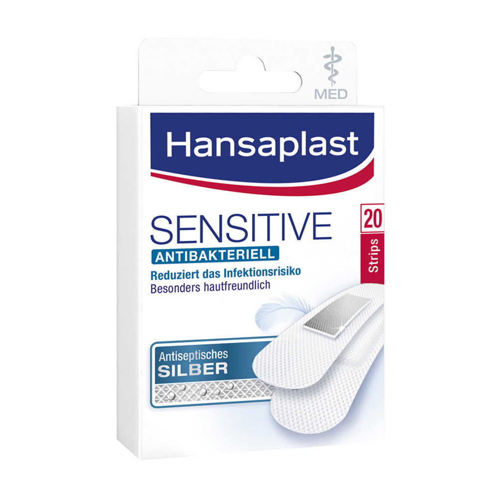 Hansaplast Med sensitiv Strips 20 Stk. - 20 Stück