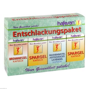 Hafesan Entschlackungspaket Kapseln 4 Pkg. - 4 Stück