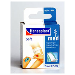 Hansaplast med Fixierpflaster soft 2