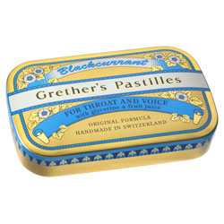 Grethers Pastillen Blackcurrant 60 g - 60g