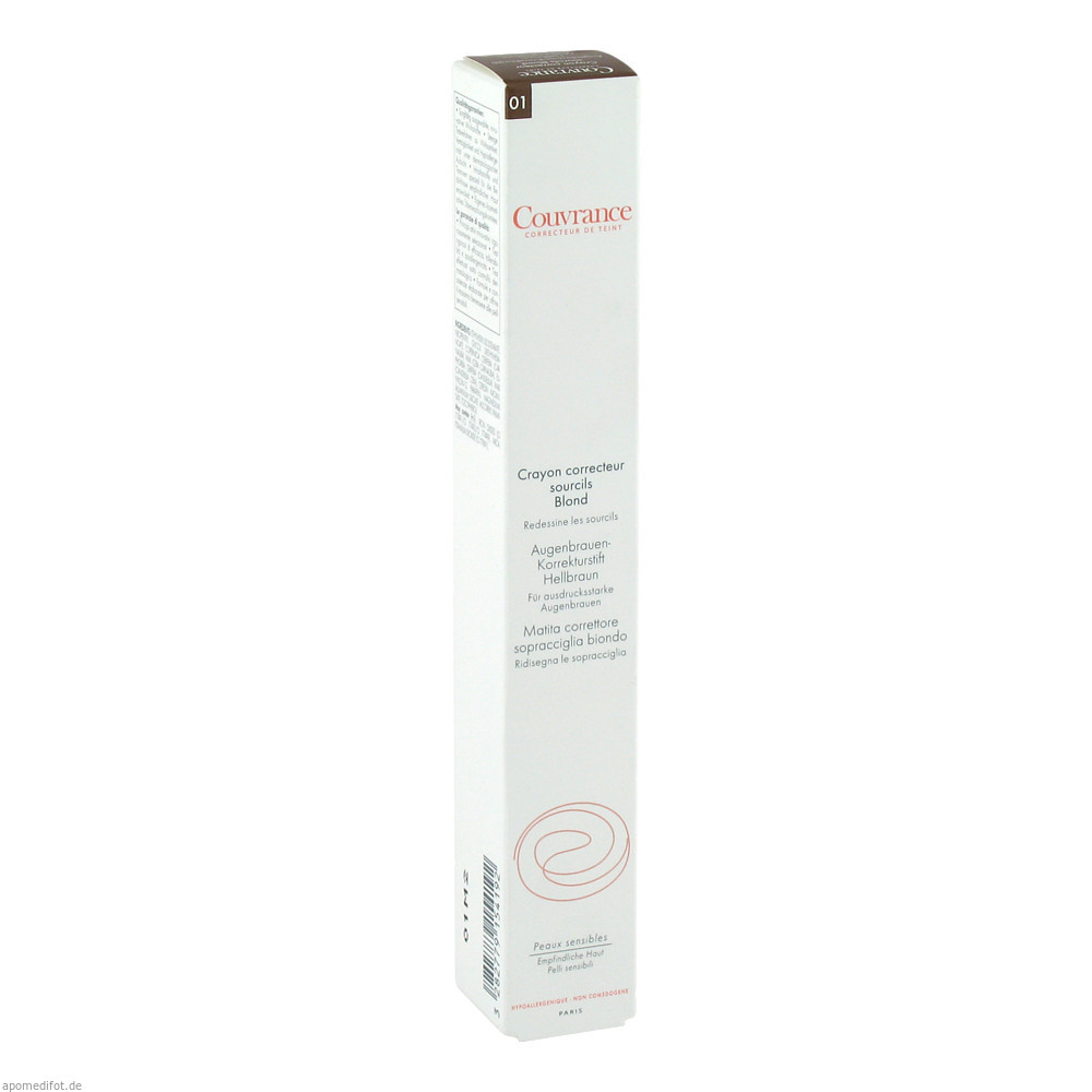 Avène – Couvrance Augenbrauen-Korrekturstift Hellbraun - 1g