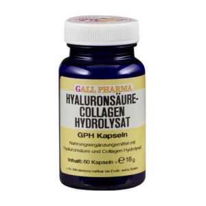 Collagen Hydrolysat - Hyaluronsäure Kapseln - 60 Stück