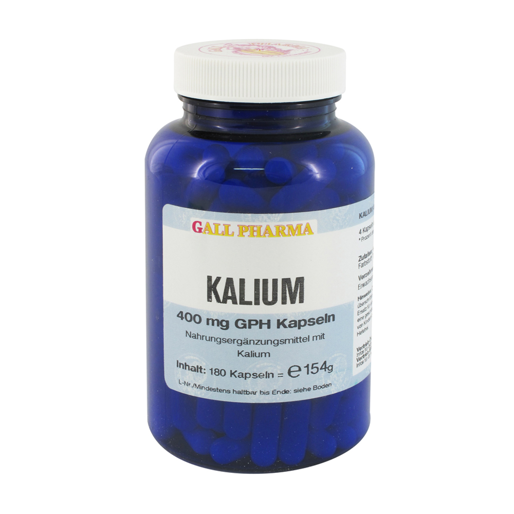 Kalium 400mg Kapseln - 180 Stück