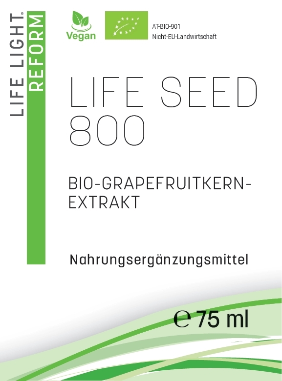 Grapefruit Bio Extrakt Life Seed 800 75 ml - 75ml