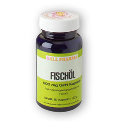 Fischöl 500mg Kapseln - 60 Stück