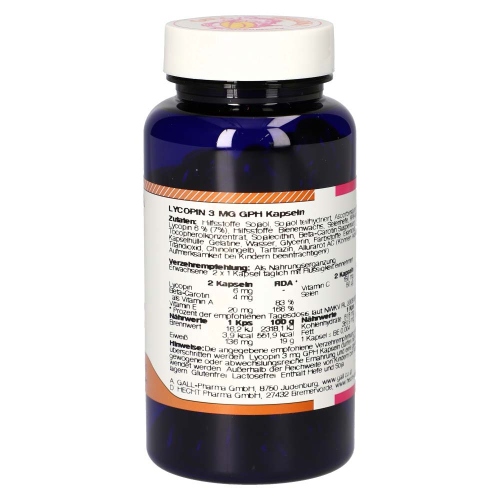 Lycopin 3mg Kapseln - 120 Stück