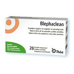 Blephaclean Pflege Tücher steril 20 Stk. - 20 Stück