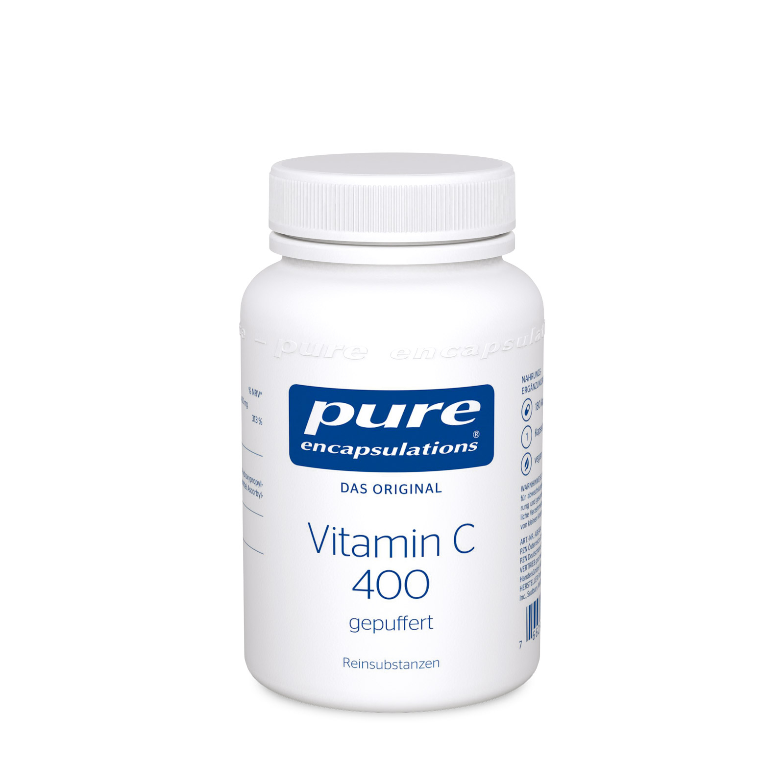 Pure Encapsulations Vitamin C 400 gepuffert 180 Stk. - 180 Stück