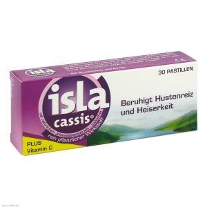 isla cassis Pastillen - 30 Stück