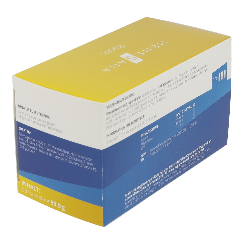 MensSana Basen Kapseln 90 Stk. - 90 Stück