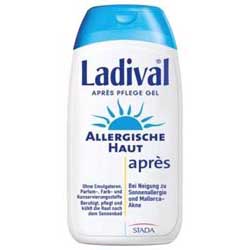 Ladival Aprés Pflege Gel Allergische Haut 200 ml - 200ml