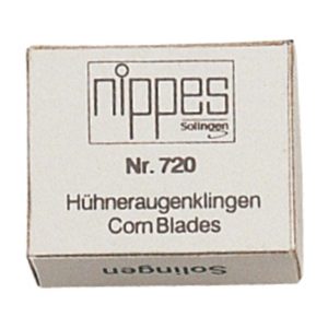 Nippes Hornhaut Hobel Klinge 720d 20 Stk. - 20 Stück