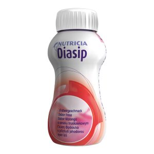 Diasip 200ml Vitalflasche Erdbeer 24 Stk. - 24 Stück