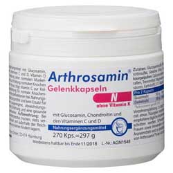 Canea Arthrosamin N Kapseln (ohne Vitamin K) - 270 Stück