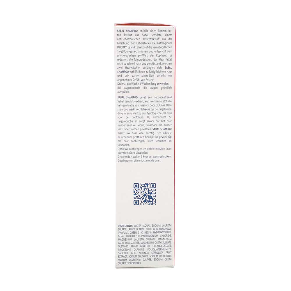 Ducray Talgabsorbierendes Shampoo SABAL - 200ml