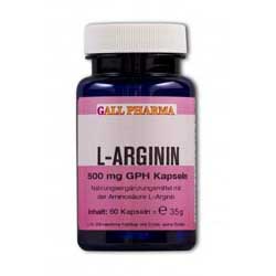 L - Arginin 500mg Kapseln - 80 Stück