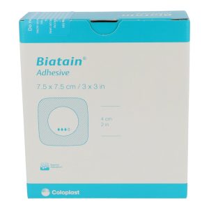 Coloplast Biatain Schaumverband  10 Stk. 7