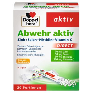 Doppelherz Abwehr aktiv Direct Zink + Selen + Histidin 20 Pkg. - 20 Beutel
