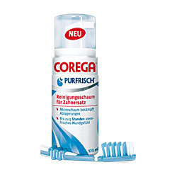 Corega Purfrisch Reinigungsschaum 125 g - 125ml