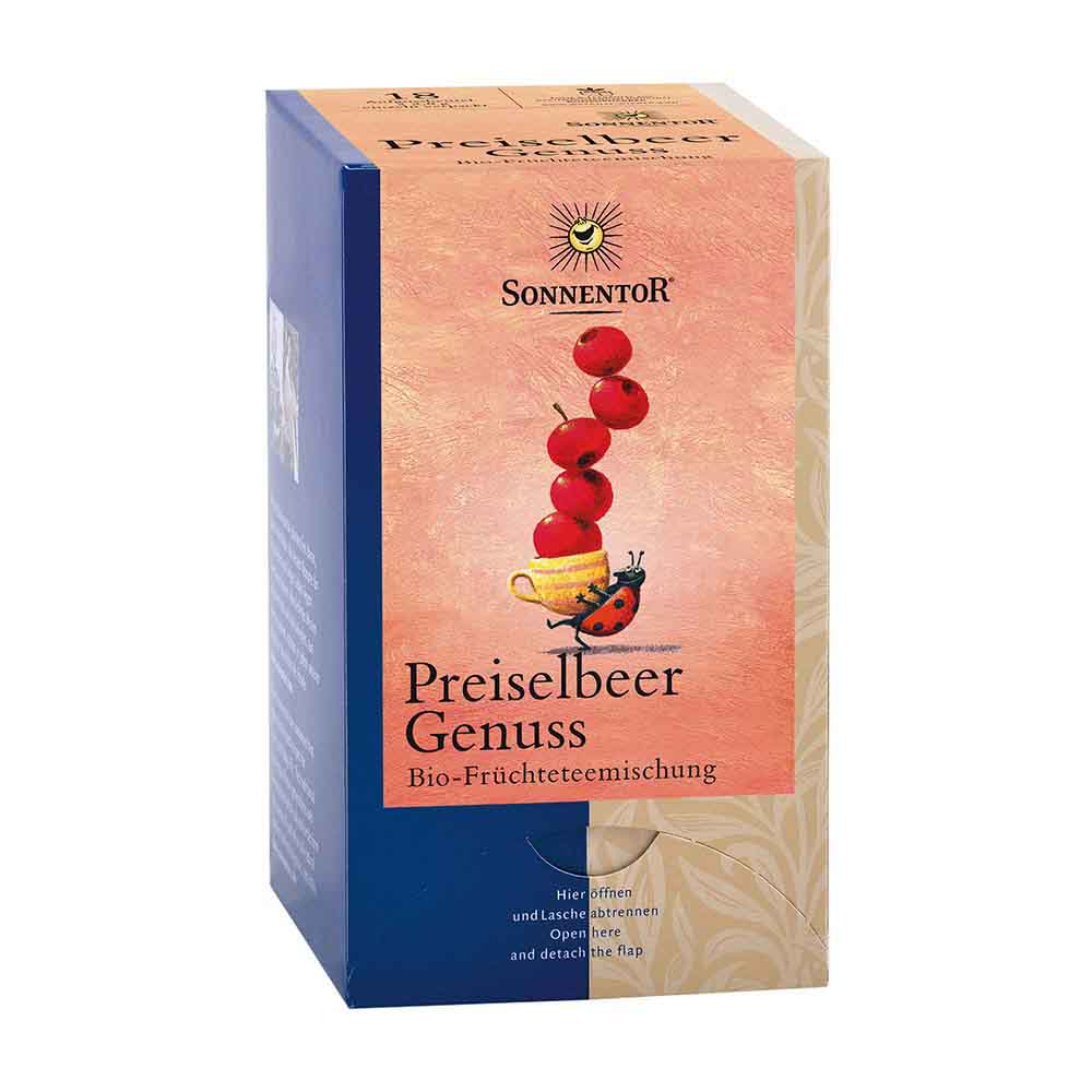 Sonnentor Preiselbeer Genuss-Früchtetee bio