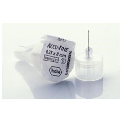 Injektion Insulinpen Accu-Fine Nadel 025/8 100 Stk. - 100 Stück