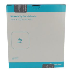 Biatain-AG Schaumverband Nicht haftend 5 Stk. 10 x 10 cm - 5 Stück