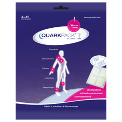 Quarkpack Topfenkühlkompresse S 4 Stk. - 4 Stück