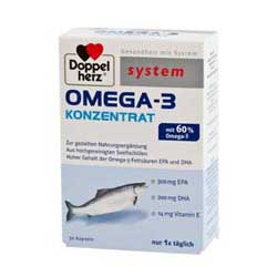 Doppelherz System Omega-3 Konzentrat 120 Stk. - 120 Stück