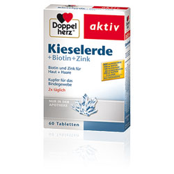 Doppelherz Kieselerde + Biotin + Zink Tabletten 60 Stk. - 60 Stück