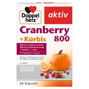 Doppelherz Cranberry + Kürbis Kapseln 60 Stk. - 60 Stück
