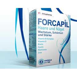 Forcapil Kapseln Haar & Nägel 60 Stk. - 60 Stück
