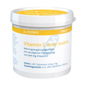 Allergosan Vitamin C Tabletten Mse 500 mg 180 Stk. - 180 Stück