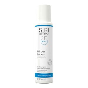 Siriderma Basische Körperlotion ohne Duftstoffe 200 ml - 200ml