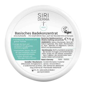 Siriderma Basisches Badekonzentrat 75 g - 75g