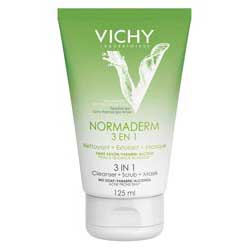Vichy NORMADERM Tri-Aktiv 3in1 Reinigung+Peeling+Maske - 125ml
