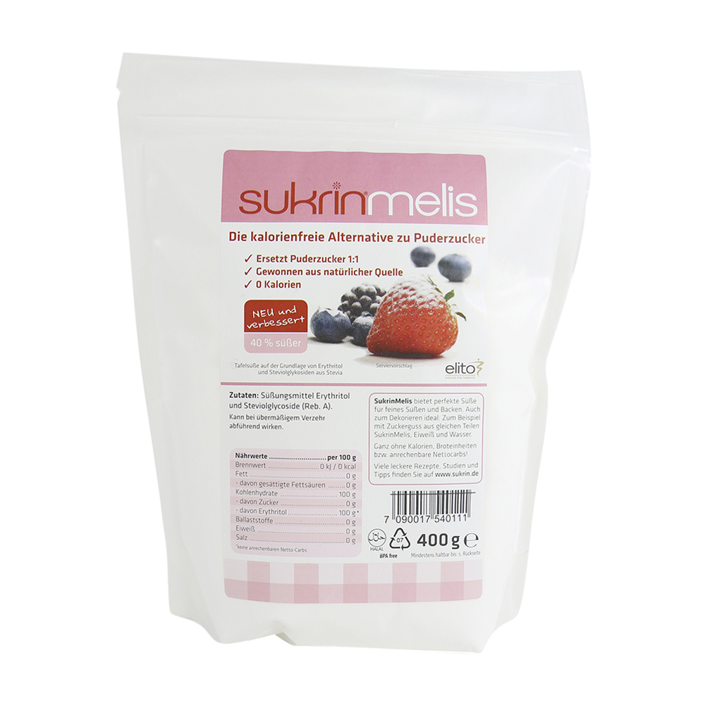 Sukrin Melis Staubzucker 400 g - 400g