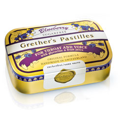 Grethers Pastillen Blueberry zuckerfrei 110 g - 110g