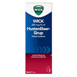 WICK Hustenlöser-Sirup 200mg/15ml - 180ml