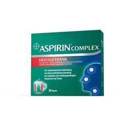 Aspirin® Complex Heißgetränk 500mg / 30mg Granulat - 10 Beutel