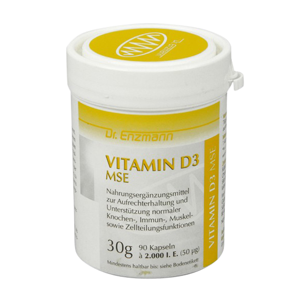 Vitamin D3 Kapseln Mse 2000 I.E 90 Stk. - 90 Stück