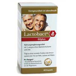 Lactobact 60plus 60 Kapseln - 60 Stück