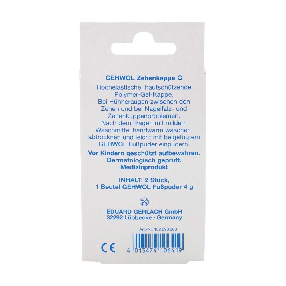 Gehwol Zehenkappen 2 Stk. mittel - 2 Stück