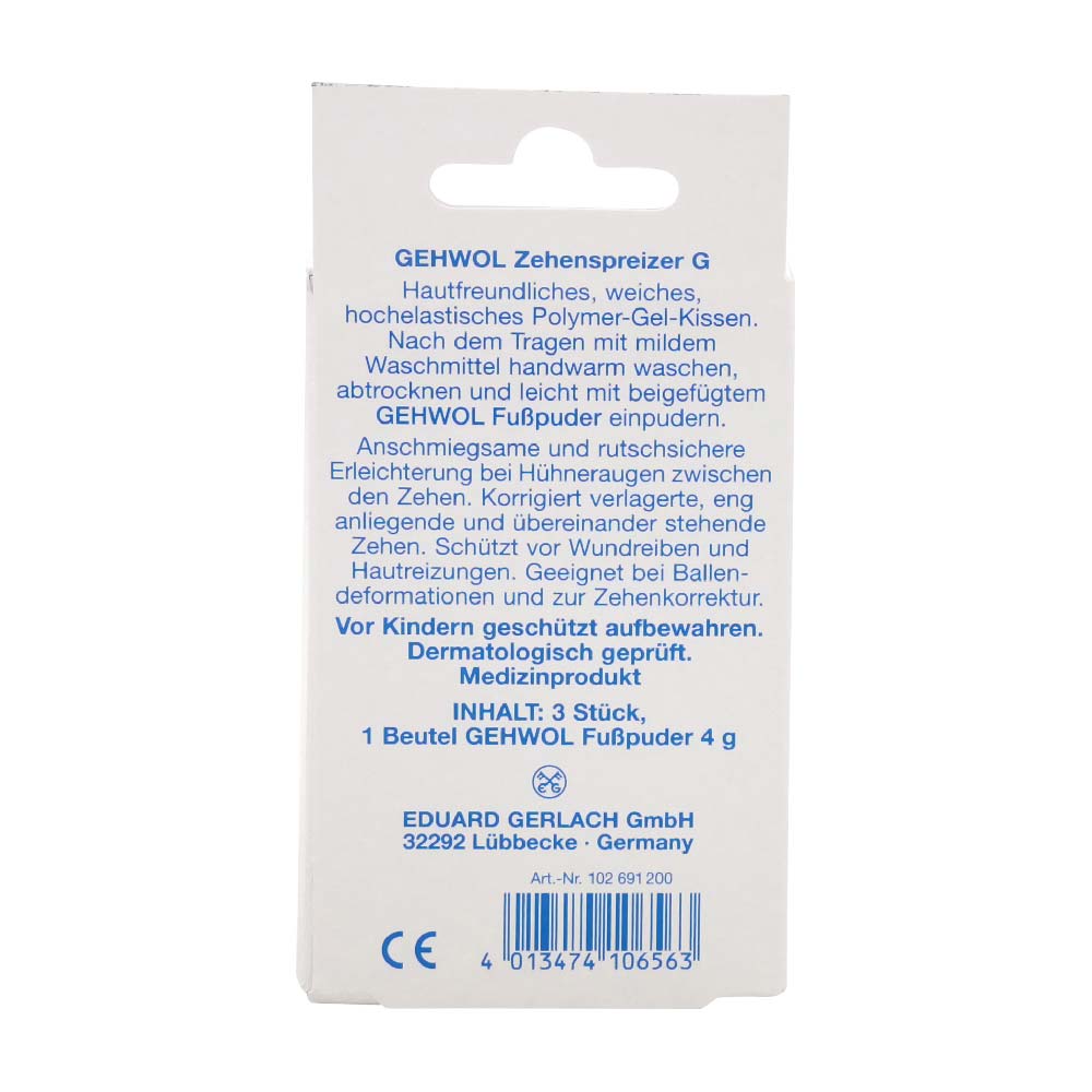 Gehwol Zehenspreizer G 3 Stk. klein - 3 Stück