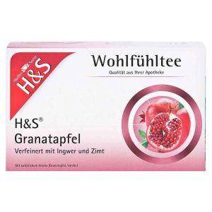 H&S Granatapfel Tee Beutel 40 g - 20 Beutel