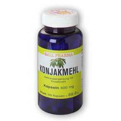 Konjakmehl 600mg Kapseln - 180 Stück