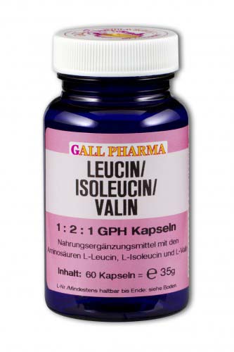 Leucin + Isoleucin + Valin 1 : 2 : 1 Kapseln - 180 Stück